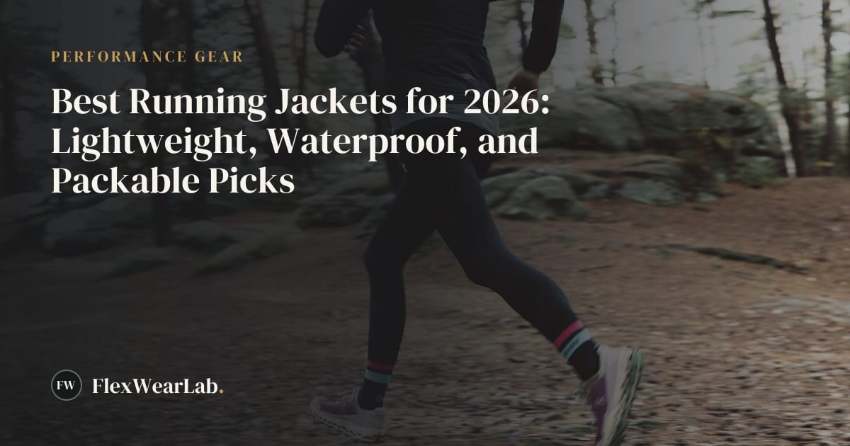 Best Running Jackets for 2026 | FlexWearLab